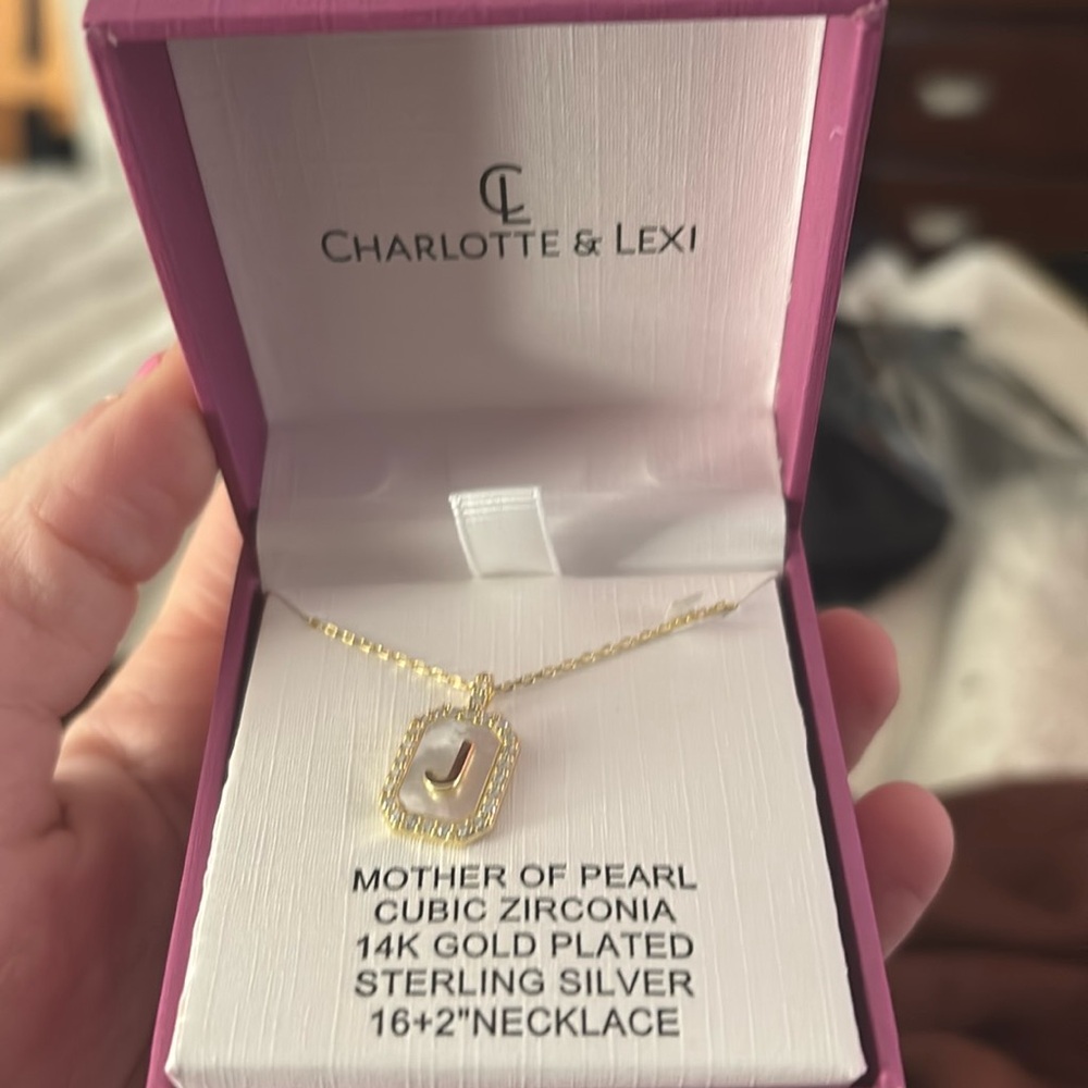 J necklace